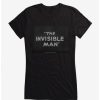 Tees * | Hot Sale The Invisible Man Title Screen Girls T-Shirt