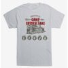 Guys * | Top 10 Friday The 13Th Crystal Lake Camp T-Shirt Silver