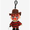 Accessories * | Flash Sale A Nightmare On Elm Street Freddy Krueger Plush Key Chain