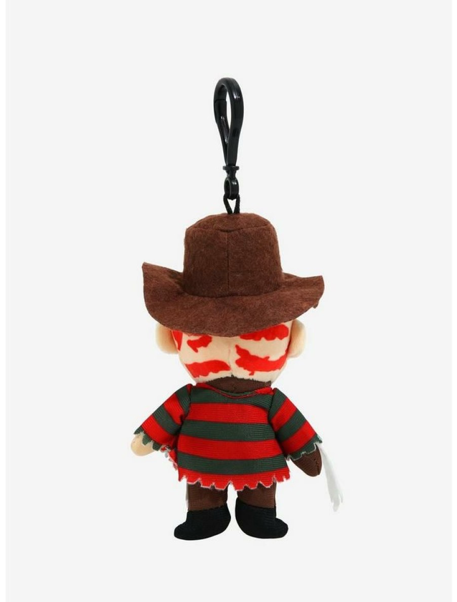 Accessories * | Flash Sale A Nightmare On Elm Street Freddy Krueger Plush Key Chain