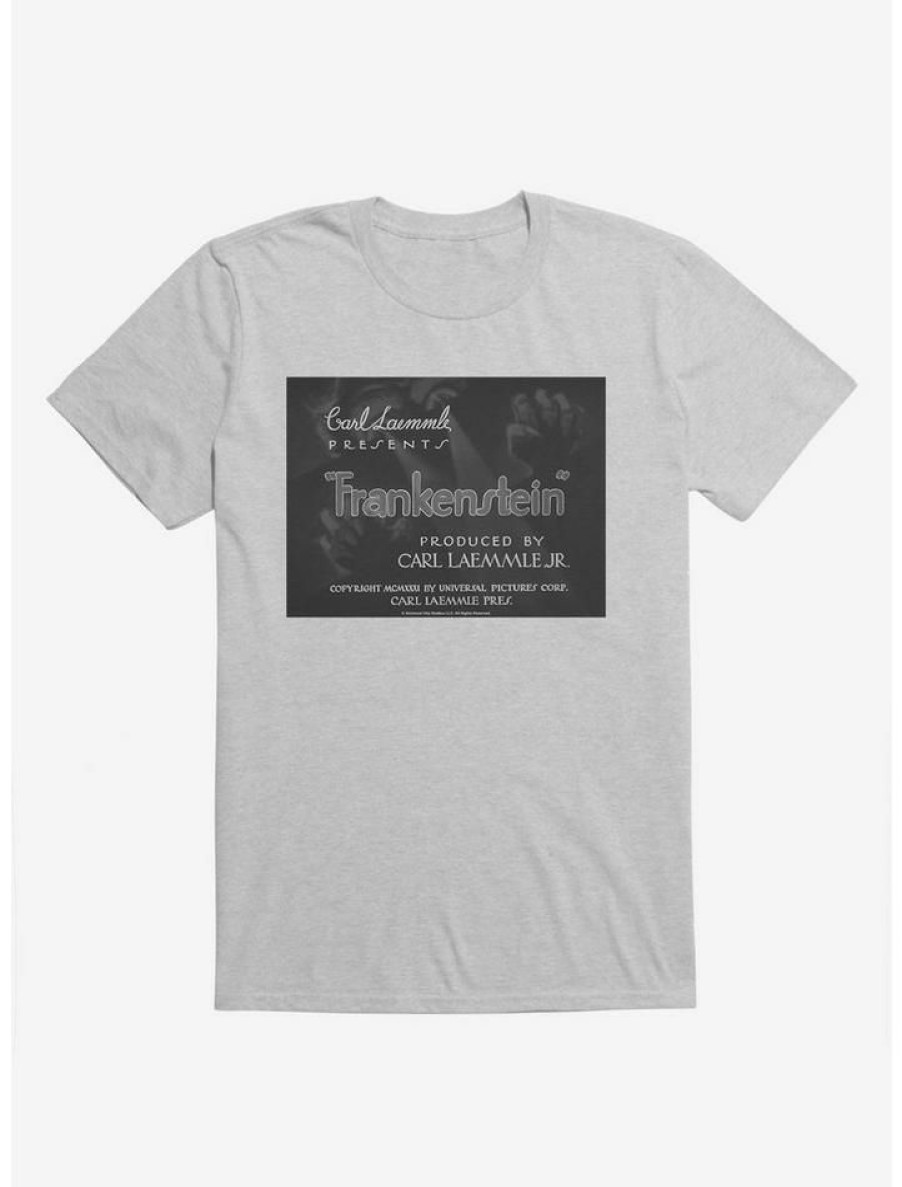 Guys * | Wholesale Frankenstein Title Card T-Shirt