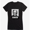 Tees * | Budget Universal Monsters Frankenstein Spray Paint Portrait Girls T-Shirt