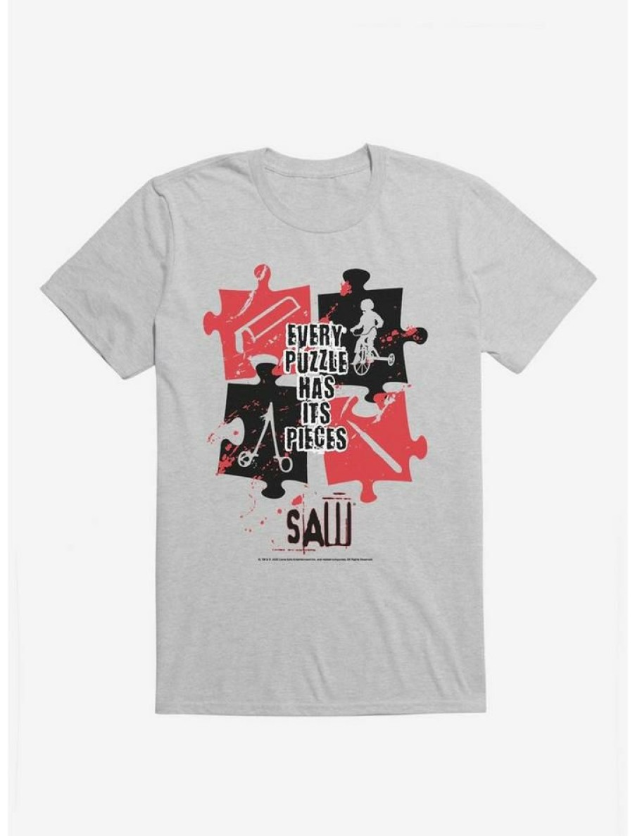 Guys * | Hot Sale Saw Puzzle Pieces T-Shirt