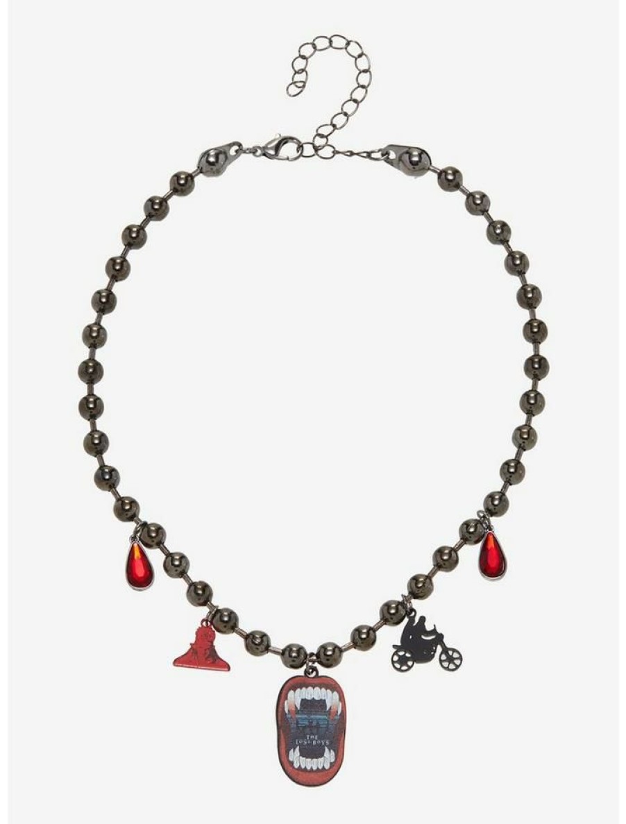 Accessories * | Best Sale The Lost Boys Icon Ball Chain Necklace