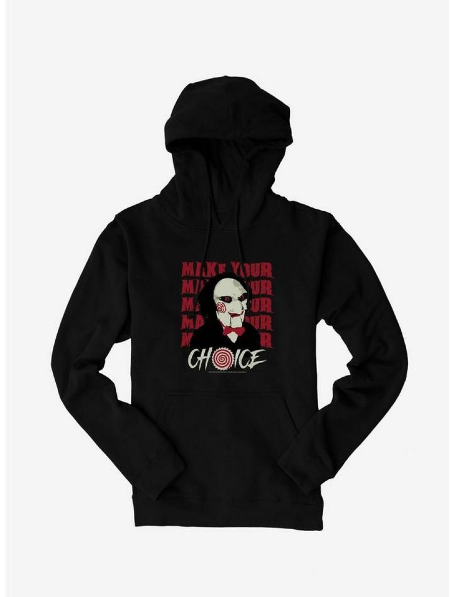 Guys * | Cheap Saw Choice Hoodie Black