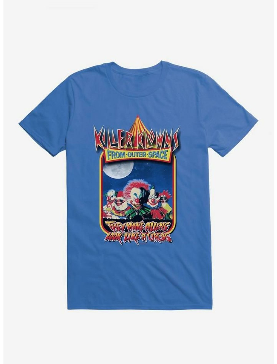 Guys * | Best Sale Killer Klowns From Outer Space Movie Poster T-Shirt