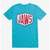 Guys * | Best Deal Jaws Font Logo T-Shirt