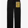 Guys * | Cheapest Jim Henson'S Fraggle Rock 30 Years Pajama Pants Black