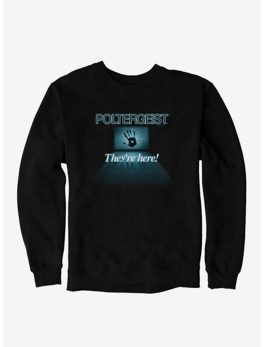 Guys * | Best Sale Poltergeist 1982 Theyre Here! Sweatshirt Black