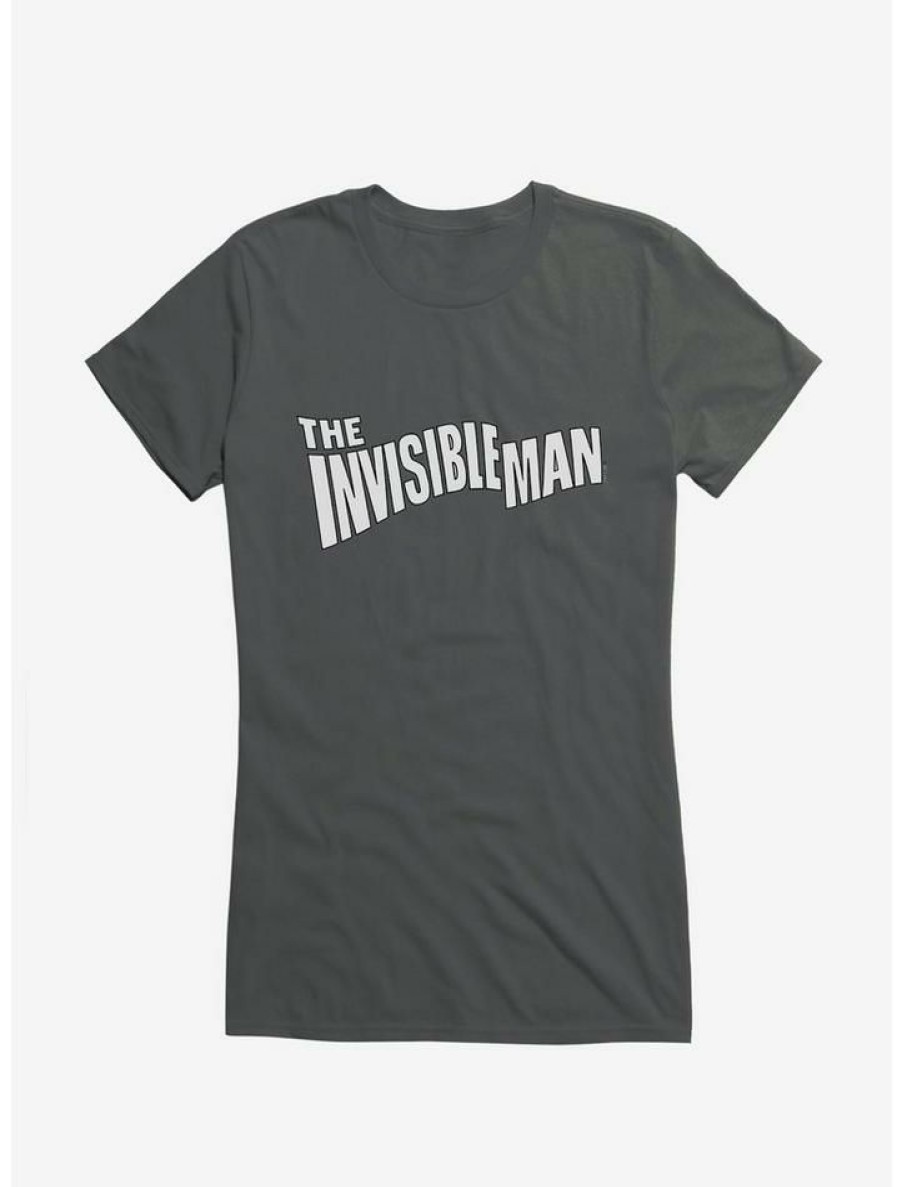 Tees * | Best Pirce The Invisible Man Classic Font Girls T-Shirt