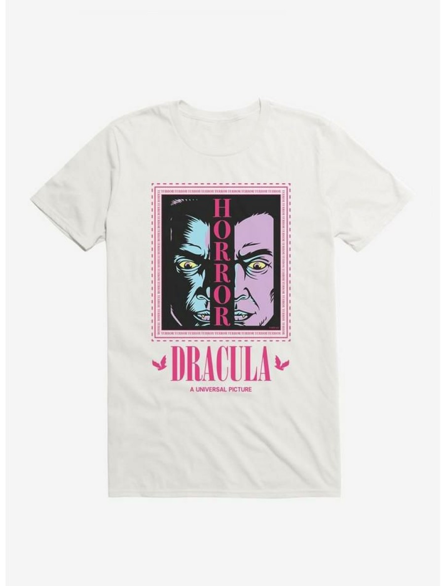 Guys * | Brand New Universal Monsters Dracula Two-Faced T-Shirt