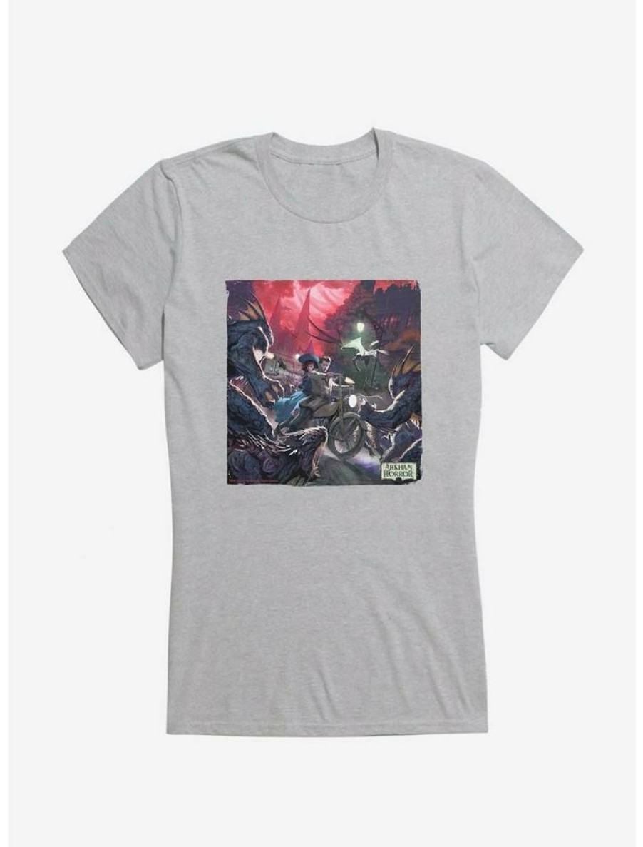 Tees * | New Arkham Horror Narrow Escape Girls T-Shirt