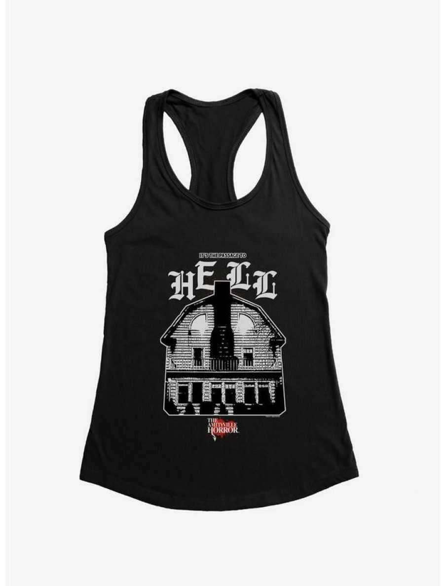 Girls * | Budget The Amityville Horror Passage To Hell Girls Tank Black