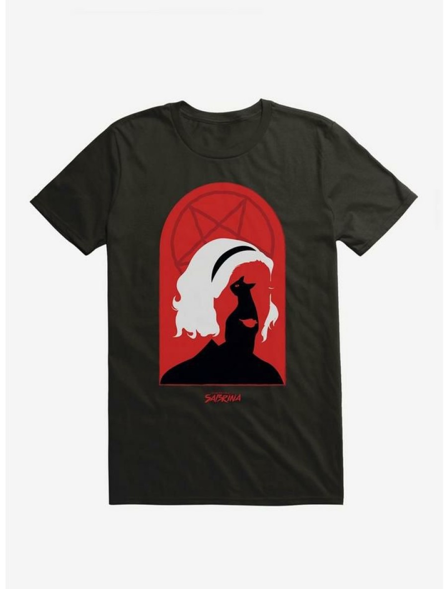 Guys * | Promo Chilling Adventures Of Sabrina Salem Face T-Shirt