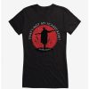 Tees * | Top 10 Jeepers Creepers Scarecrow Girls T-Shirt Black