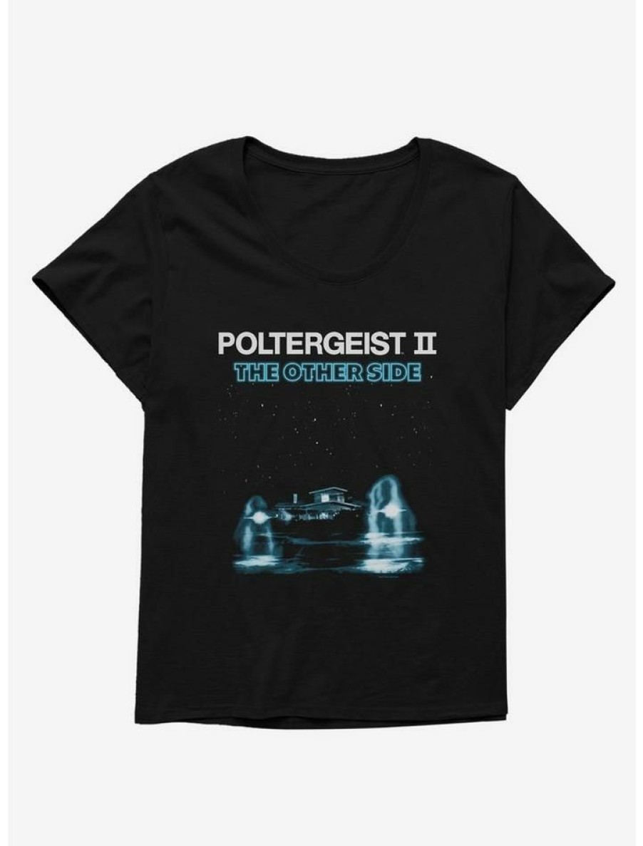 Tees * | New Poltergeist Ii Movie Poster Girls T-Shirt Plus Size Black