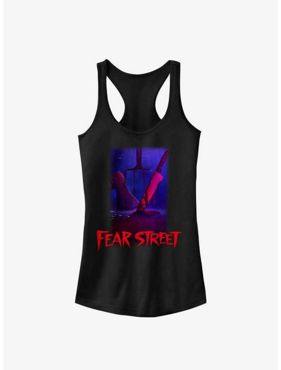 Girls * | Deals Fear Street Weapons Window Girls Tank Black