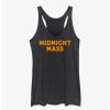 Girls * | Budget Midnight Mass Logo Girls Tank Blk Htr