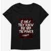 Tees * | Best Pirce Carrie 1976 The Power Girls T-Shirt Plus Size Black