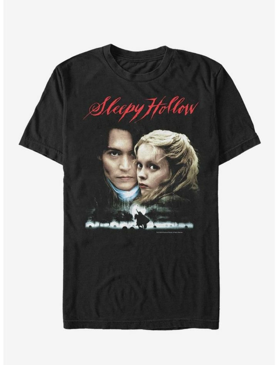 Guys * | Top 10 Sleepy Hollow Poster T-Shirt Black