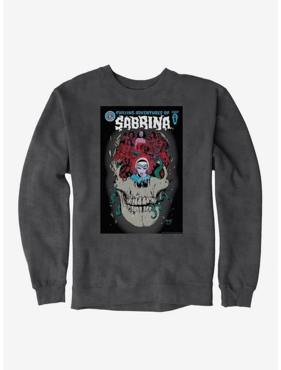 Guys * | Wholesale Archie Comics Chilling Adventures Of Sabrina Poster Sweatshirt