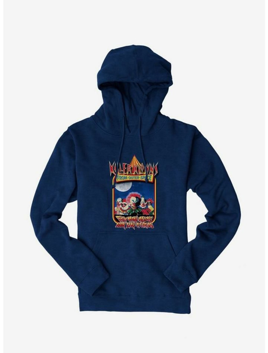 Guys * | Brand New Killer Klowns From Outer Space Movie Poster Hoodie