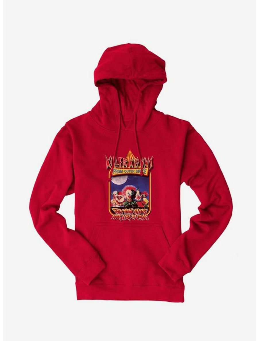 Guys * | Brand New Killer Klowns From Outer Space Movie Poster Hoodie