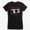 Tees * | Buy Pet Sematary Blue Eyes Girls T-Shirt Black