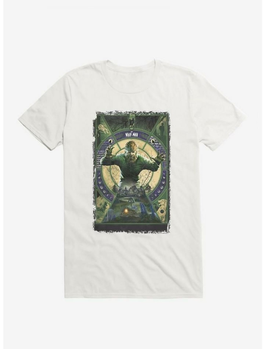 Guys * | Best Deal The Wolf Man Graveyard T-Shirt