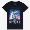 Tees * | Brand New Beetlejuice Poster Boyfriend Fit Girls T-Shirt Multi