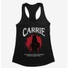 Girls * | New Carrie 1976 Silhouette Splatter Girls Tank Black