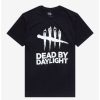 Guys * | Cheap Dead By Daylight Logo T-Shirt Black