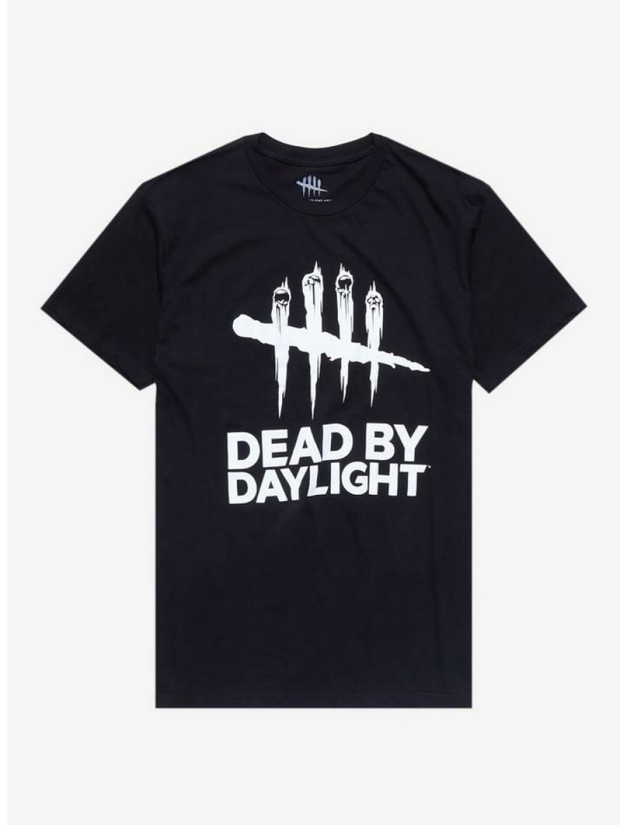 Guys * | Cheap Dead By Daylight Logo T-Shirt Black