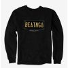 Guys * | Outlet Jeepers Creepers License Plate Sweatshirt Black