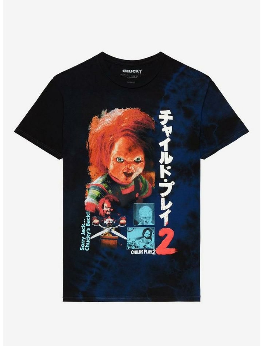 Guys * | Deals Child'S Play Chucky Tie-Dye T-Shirt Multi