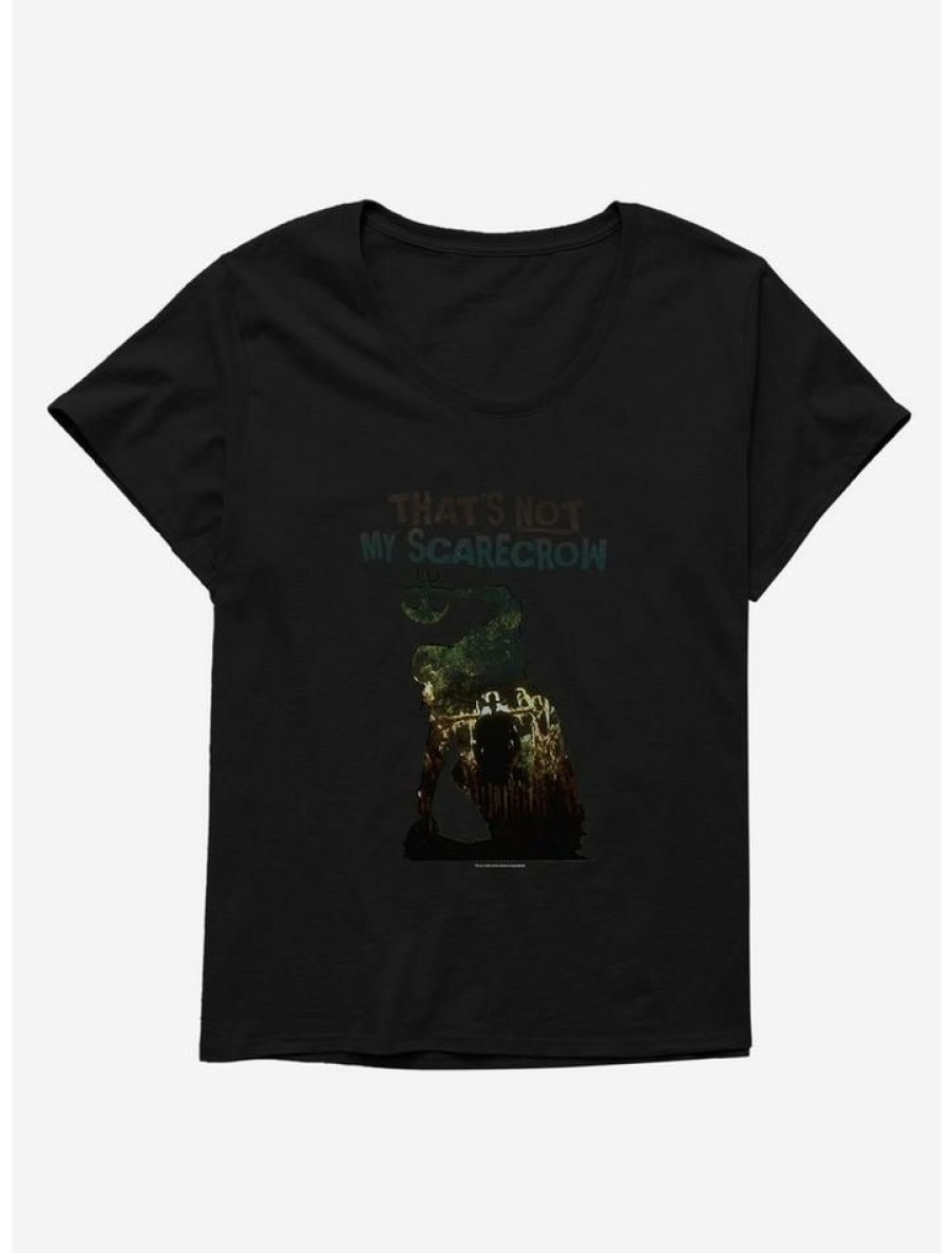 Tees * | Outlet Jeepers Creepers Not My Scarecrow Girls T-Shirt Plus Size Black