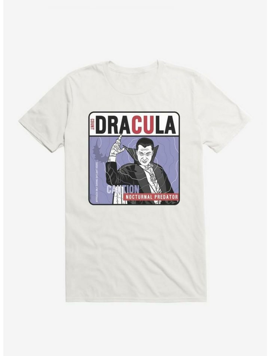 Guys * | Best Reviews Of Universal Monsters Dracula Nocturnal Predator T-Shirt