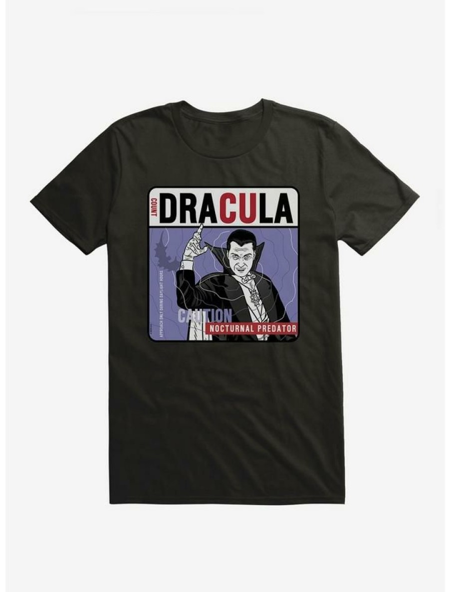 Guys * | Best Reviews Of Universal Monsters Dracula Nocturnal Predator T-Shirt