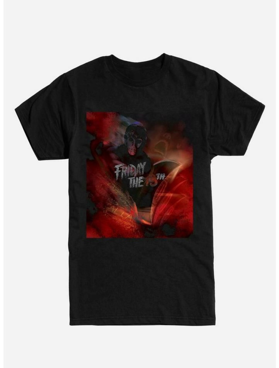 Guys * | Best Deal Friday The 13Th Jason T-Shirt Black