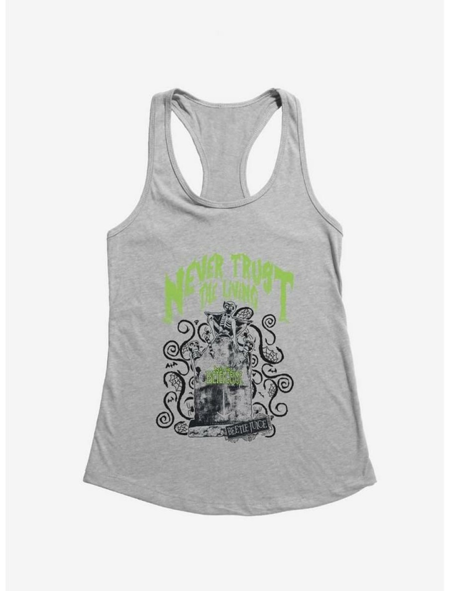 Girls * | Discount Beetlejuice Never Trust The Living Girls Tank