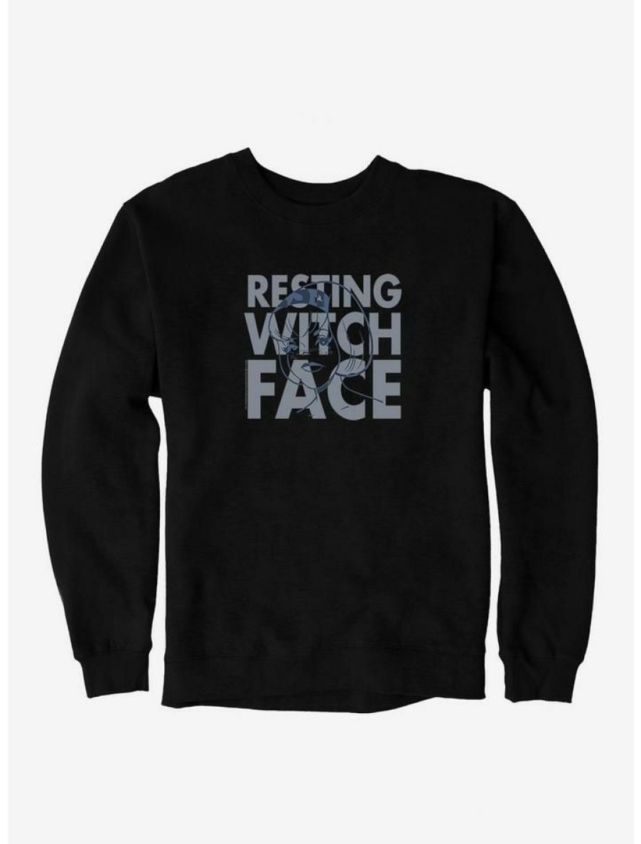 Guys * | Budget Archie Comics Chilling Adventures Of Sabrina Resting Witch Face Sweatshirt