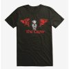 Guys * | Discount The Crow Winged Title T-Shirt Black