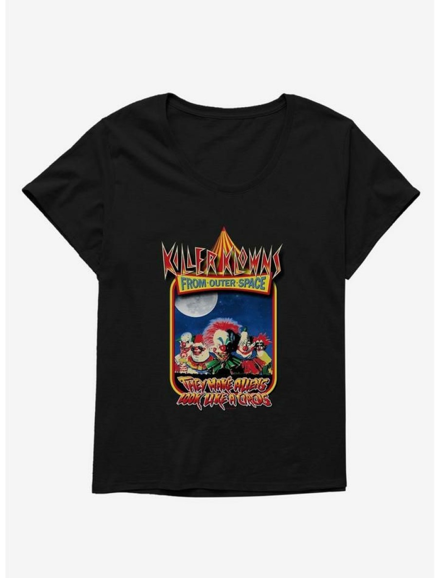 Tees * | Wholesale Killer Klowns From Outer Space Movie Poster Girls T-Shirt Plus Size