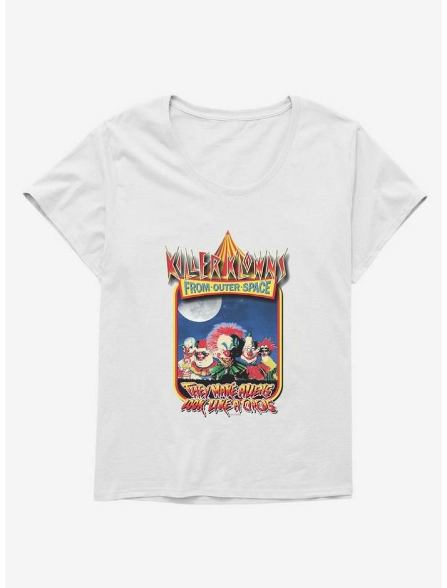 Tees * | Wholesale Killer Klowns From Outer Space Movie Poster Girls T-Shirt Plus Size