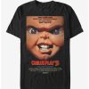 Guys * | Cheapest Chucky Childs Play 3 Poster T-Shirt Black