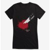 Tees * | Wholesale Carrie 1976 Knife Splatter Girls T-Shirt Black