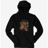 Guys * | Flash Sale Halloween Horror Nights Monsters Group Photo Hoodie Black