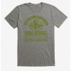 Guys * | Best Deal A Nightmare On Elm Street Springwood High School Pe T-Shirt Heather Grey