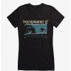 Tees * | Deals Poltergeist Ii Carol Anne'S Eyes Girls T-Shirt Black