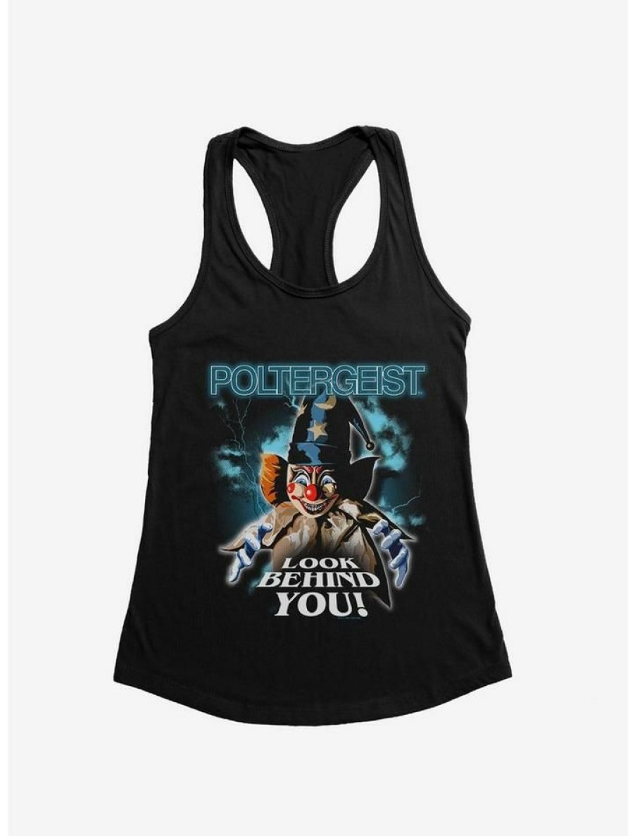 Girls * | Hot Sale Poltergeist Look Behind You! Girls Tank Black